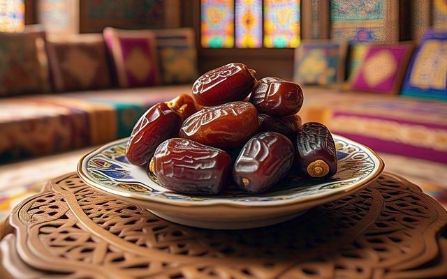 Kurma Mabroom panjang dan mengkilap